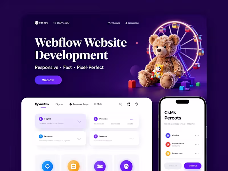 Cover image for Webflow Website Development