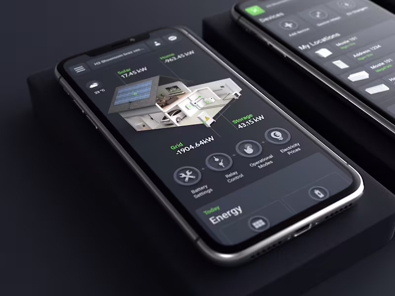 Cover image for 3D Rendered Energy Management App for SG Connect