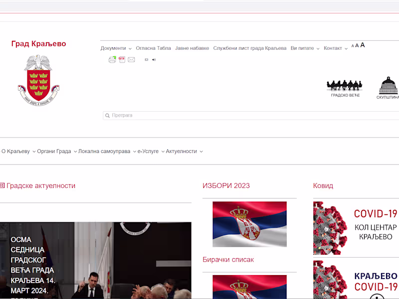 Cover image for Redesigning Kraljevo.rs Blog