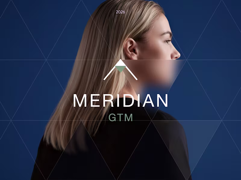 Cover image for Meridian GTM Brand Identity Design