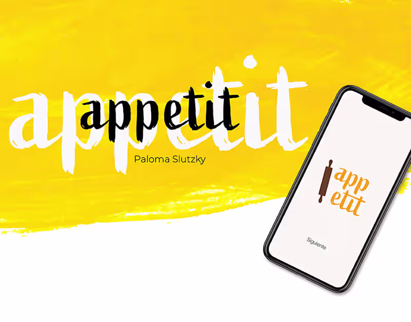 Cover image for Diseño UXUI - Appetit