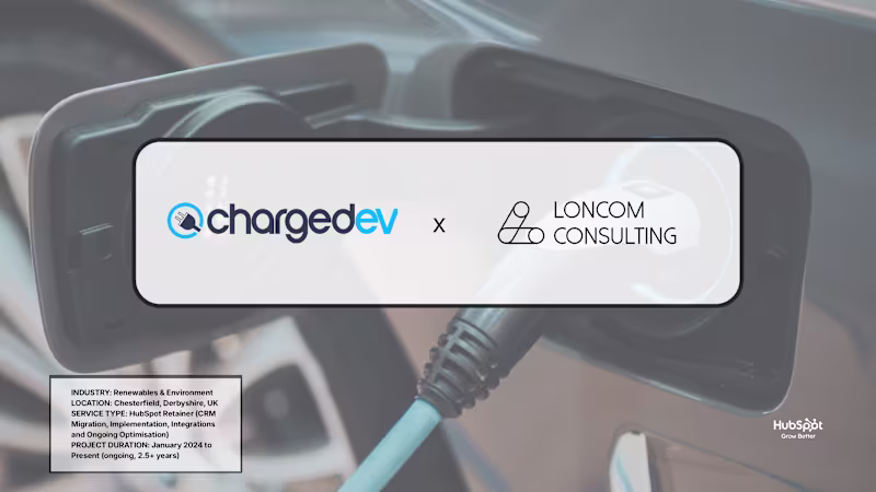 Cover image for HubSpot CRM Migration & RevOps Transformation for ChargedEV