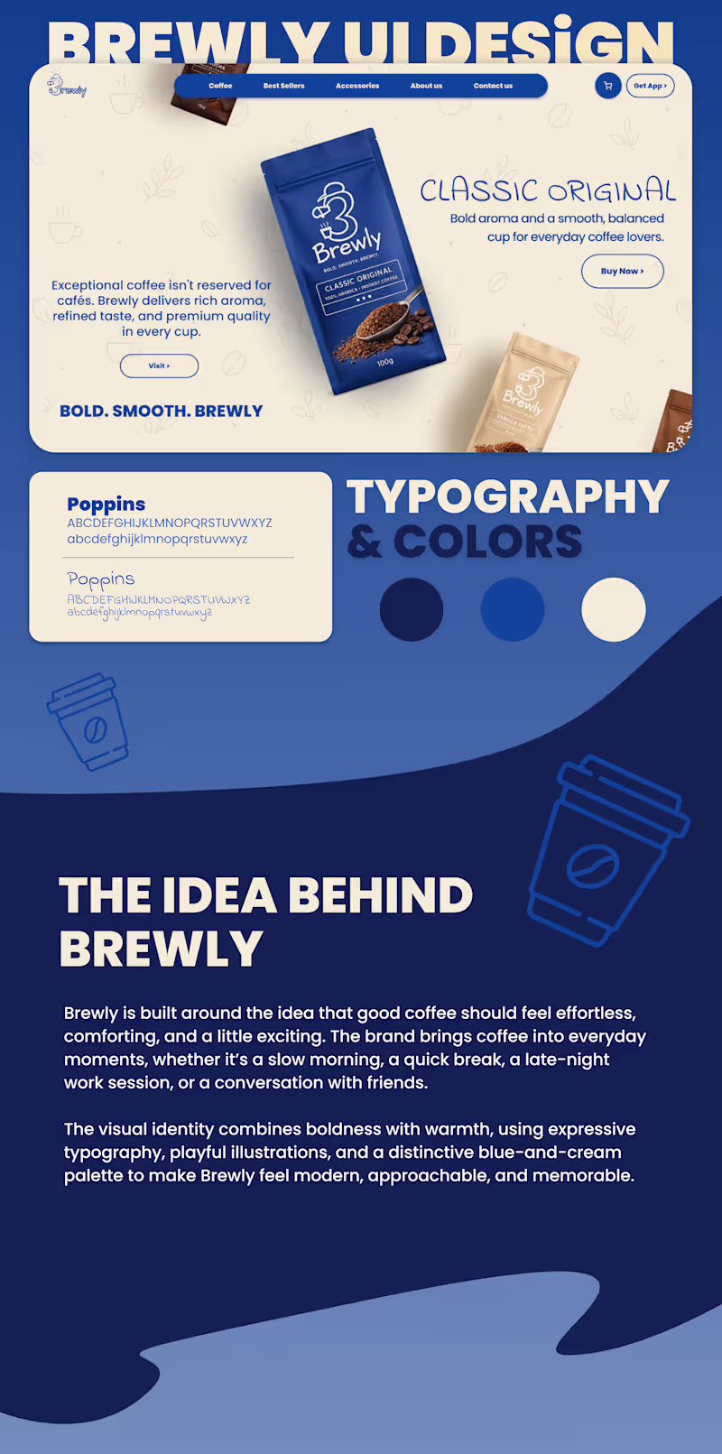 Cover image for BREWLY UI DESiGN