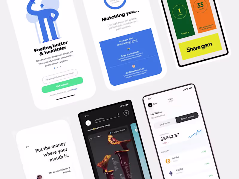 Cover image for Full web/mobile apps design
