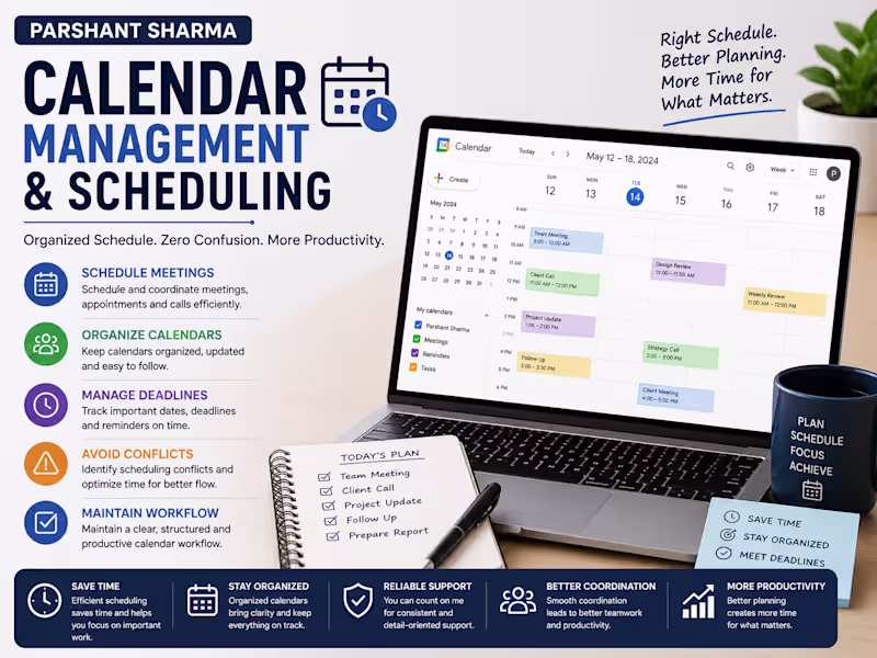 Cover image for Calendar Management & Scheduling