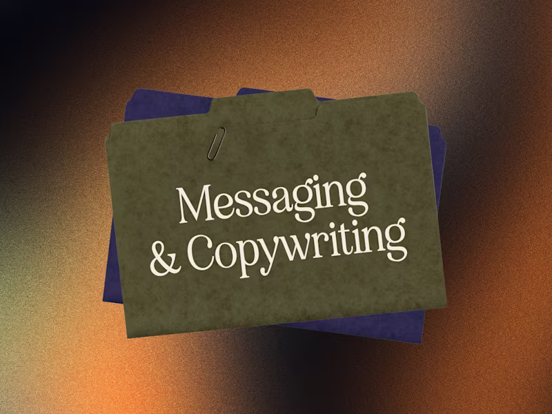 Cover image for Website Messaging & Copywriting 💻