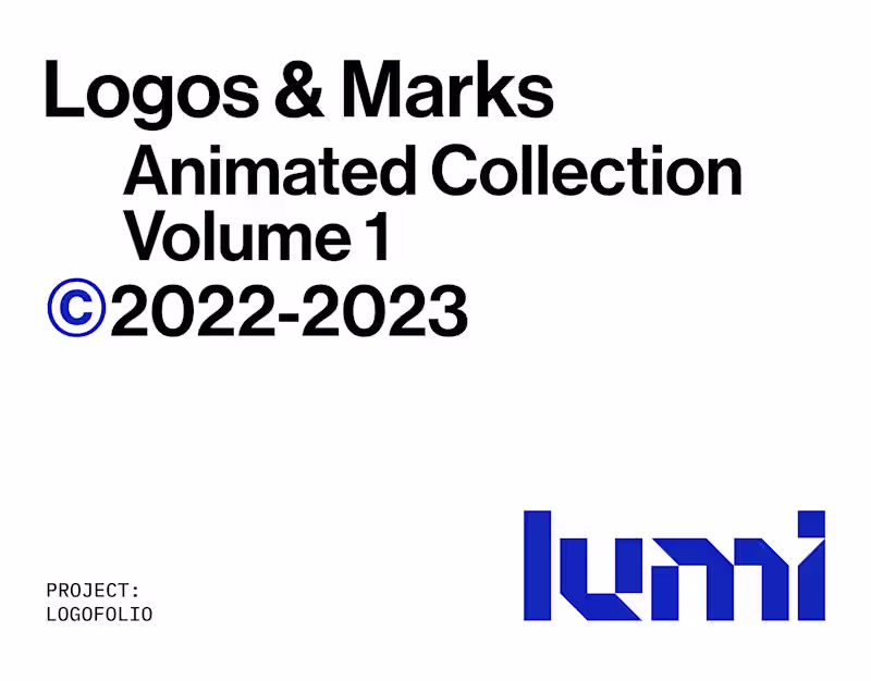 Cover image for Logofolio | Animated Logos & Marks