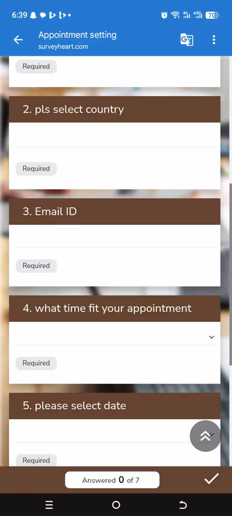 Cover image for I  create  professional online survey form  logic and automation