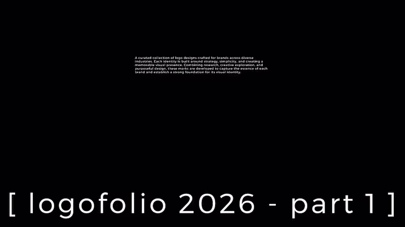 Cover image for Logofolio 2026 | Part 1