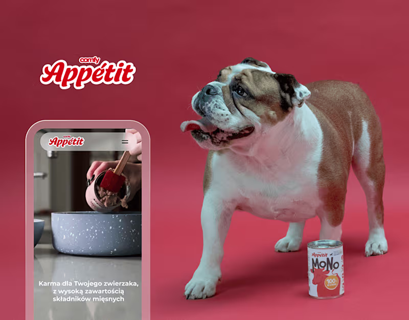 Cover image for Comfy Appetit I Landing page