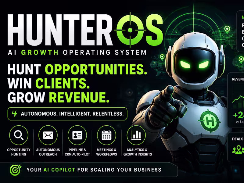 Cover image for HunterOS Al is an autonomous