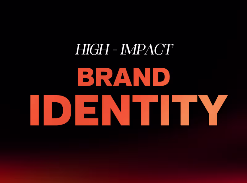Cover image for Brand Identity Design