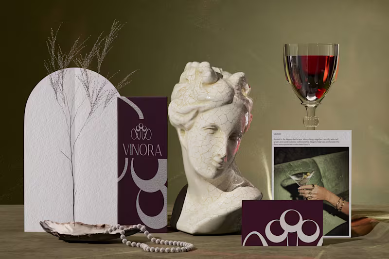 Cover image for Vinora Brand and Packaging Design