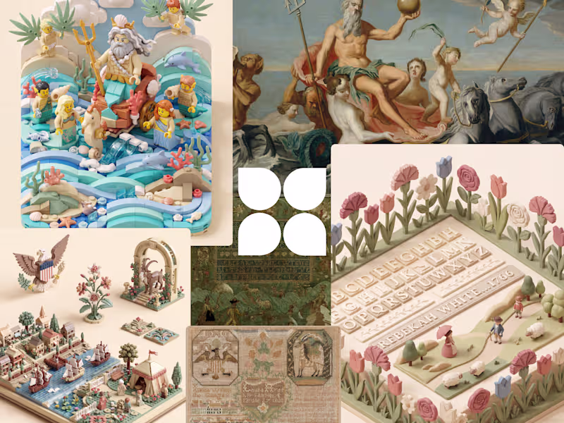 Cover image for Art made by children of