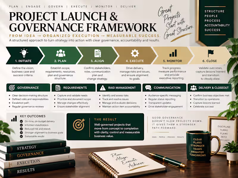 Cover image for Project Launch & Governance Framework
I