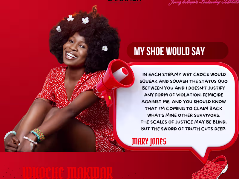 Cover image for My Shoe Would Say — Online Advocacy Campaign Against Femicide