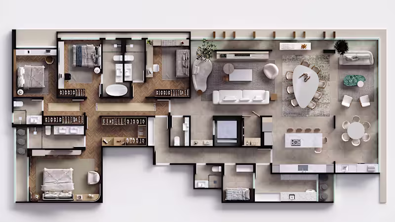 Cover image for High-quality 3D Floor Plan