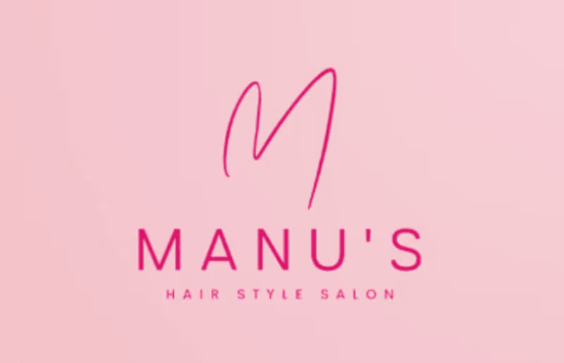 Cover image for Manu Hair Style Salon Branding Strategy Project