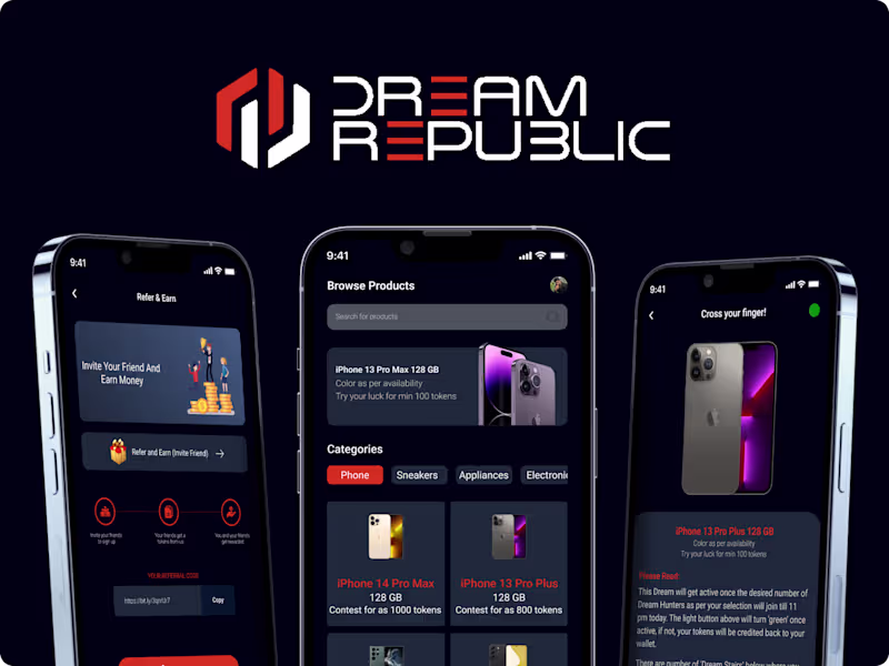 Cover image for Dream Republic Mobile Commerce Platform Development