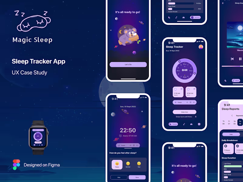 Cover image for Magic Sleep - Sleep Tracker App
