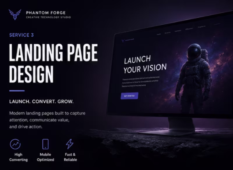 Cover image for Landing Page Design