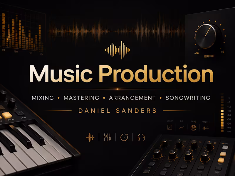 Cover image for Music Production, Mixing & Mastering