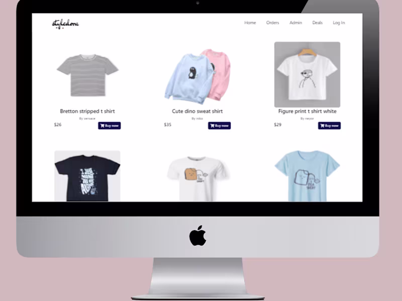 Cover image for StyleDora E-COMMERCE WEBSITE