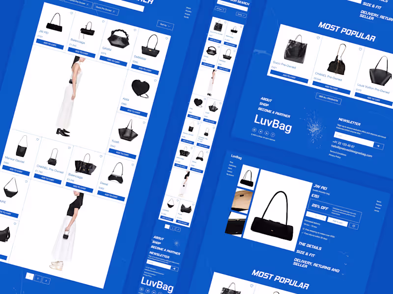 Cover image for Just published a new e-commerce