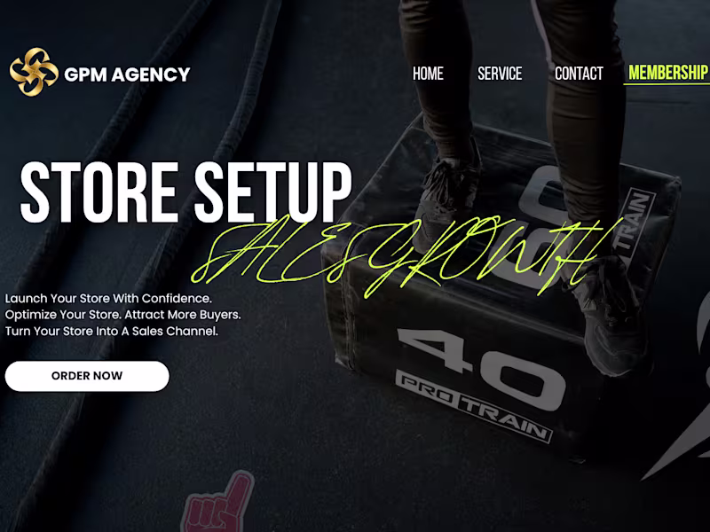 Cover image for Shopify & Etsy Store Setup, Sales Growth, & Pinterest Marketing