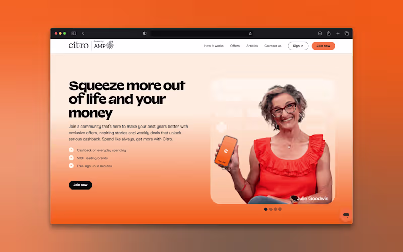 Cover image for Citro - SaaS - Website