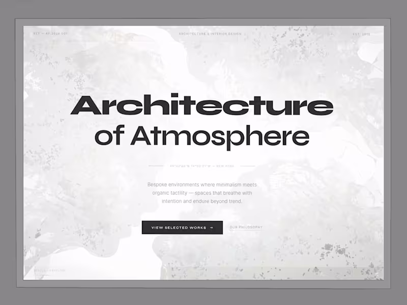 Cover image for Auraform - Concept Architectural Identity & Presentation