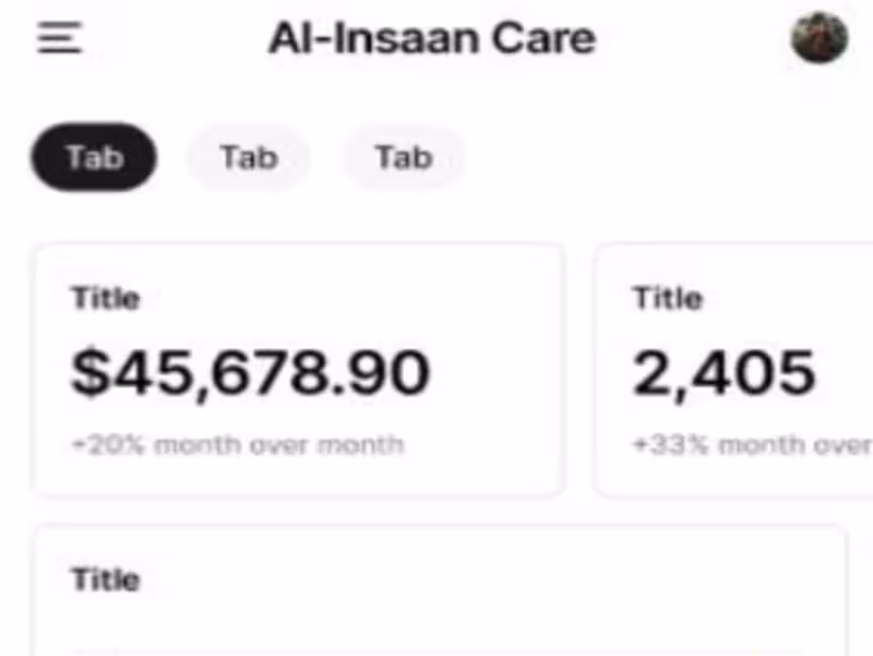 Cover image for Al-Insaan Care: A Supportive App