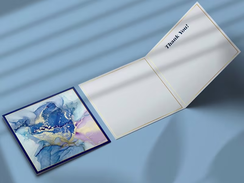 Cover image for Thank You Card Design