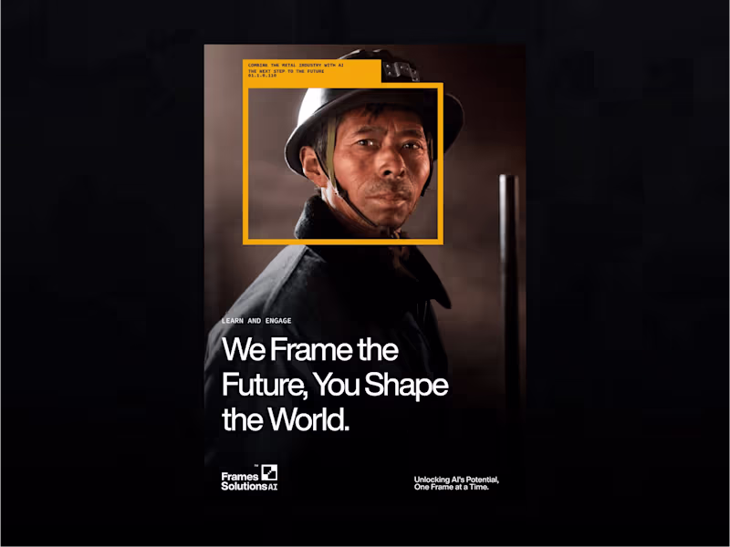 Cover image for LOGO/BRANDING DESIGN FOR FRAMES SOLUTIONS AI