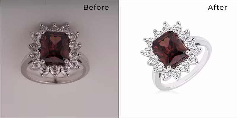 Cover image for High-End Jewelry Retouching & Color