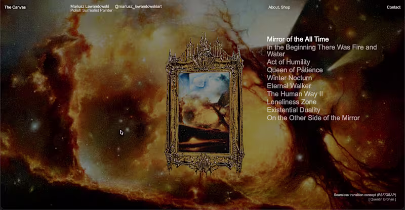 Cover image for Creative Website & Immersive Web Experience