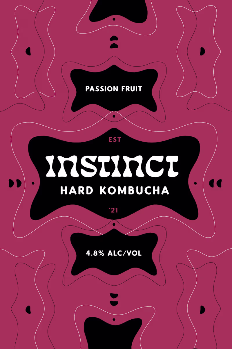 Cover image for Instinct Hard Kombucha