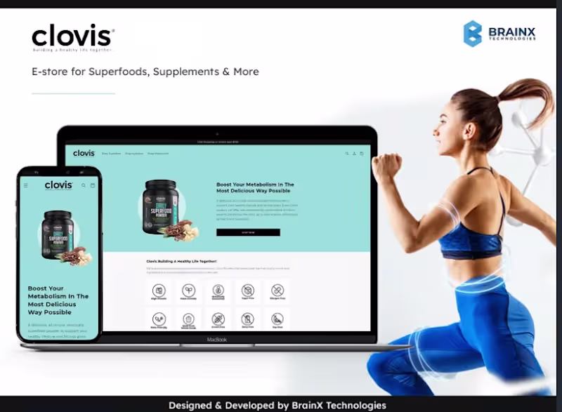 Cover image for lAmCIovis, an online shop for
supplements