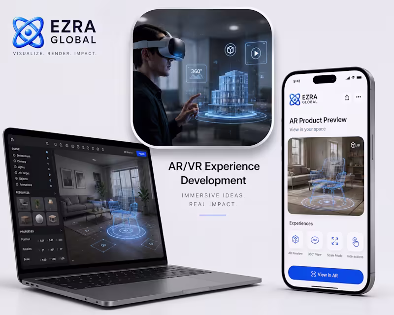 Cover image for AR/VR Experience Development