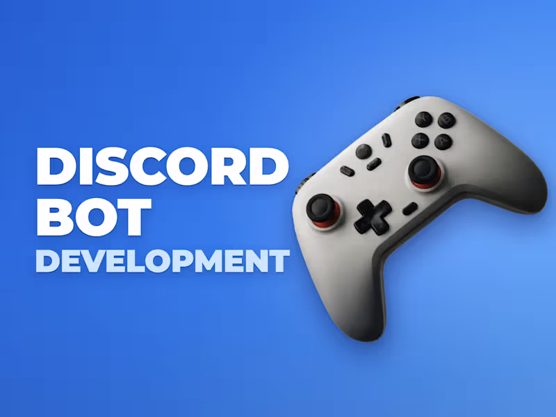 Cover image for Discord bot or a full server, set up end to end