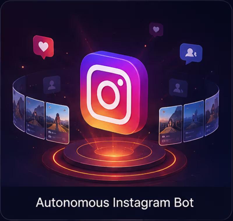 Cover image for @unknownbhaarath — Autonomous Instagram Content Bot