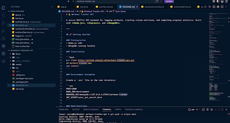 Cover image for REST API Development with Node.js, Express & MongoDB