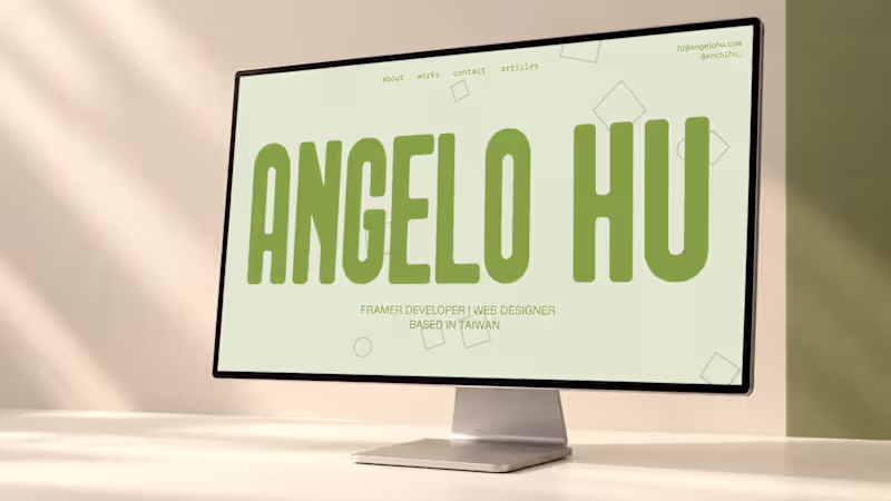 Cover image for angelohu.com (https://angelohu.com)