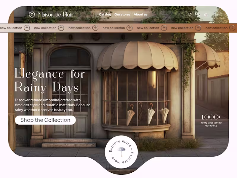 Cover image for Maison de Pluie is a