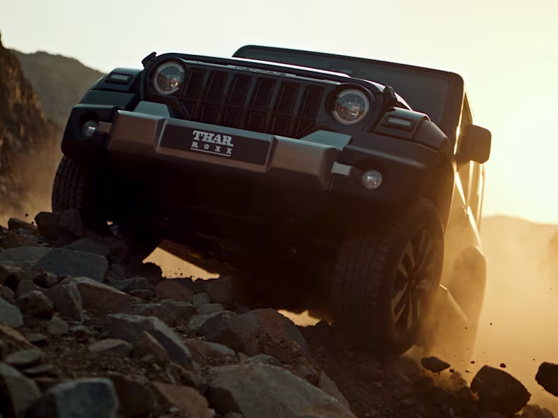 Cover image for MAHINDRA THAR ROXX — Reimagined
