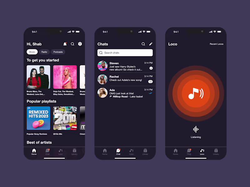 Cover image for Loco Music App