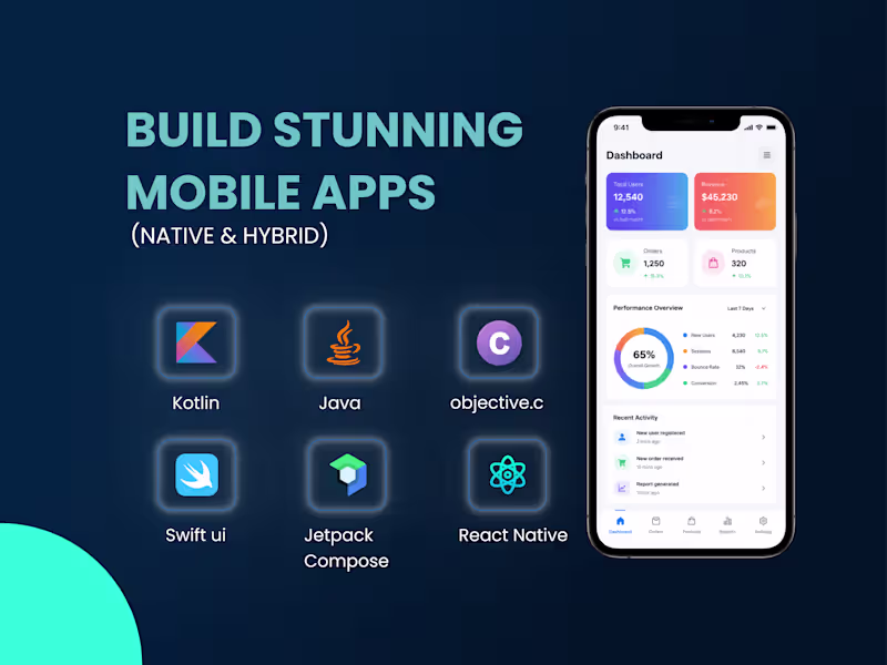 Cover image for Mobile App Development | iOS & Android | SaaS & MVP 