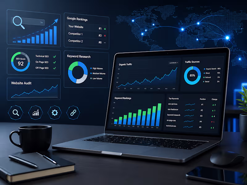 Cover image for SEO Expert for Organic Traffic, Visibility & Website Growth