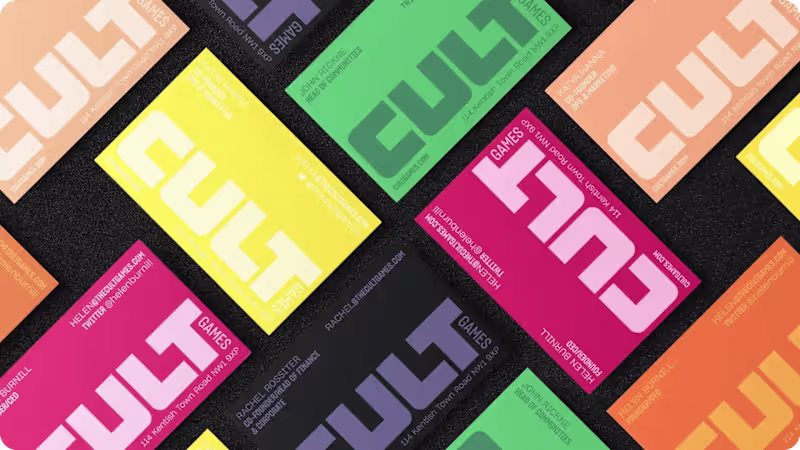 Cover image for CULT Games Branding
