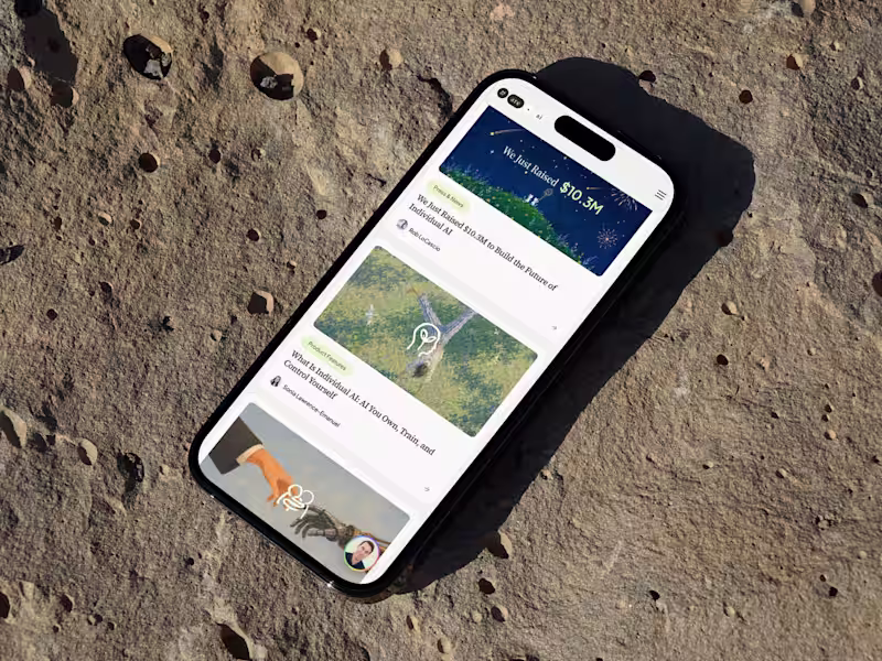 Cover image for UareAI: Website Redesign for an AI Company After a $10.3M Seed